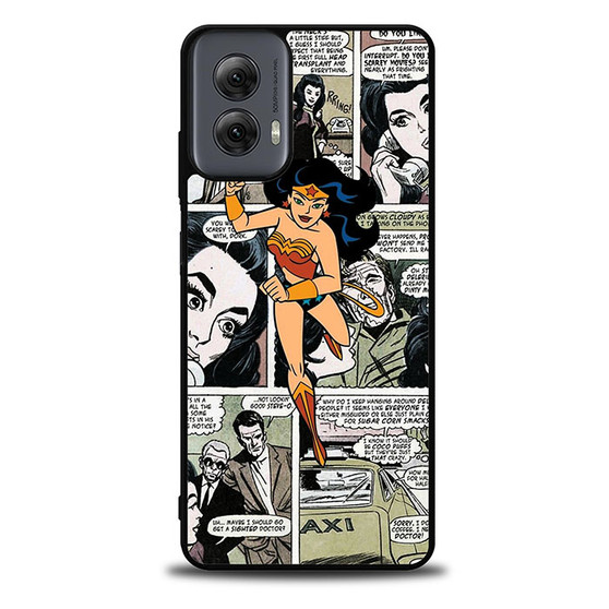 Wonder Woman in Comic Motorola Moto G Power Case