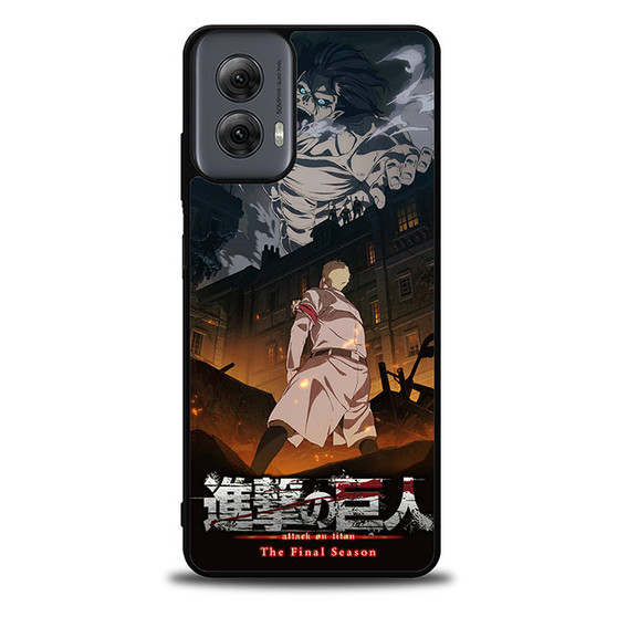 Attack on Titan Final Sesason Cover 2 Motorola Moto G Power Case