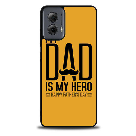 My Dad is My Hero Motorola Moto G Power Case