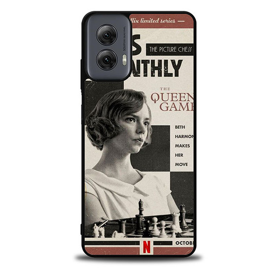 The Queens Gambit Chess Monthly Motorola Moto G Power Case