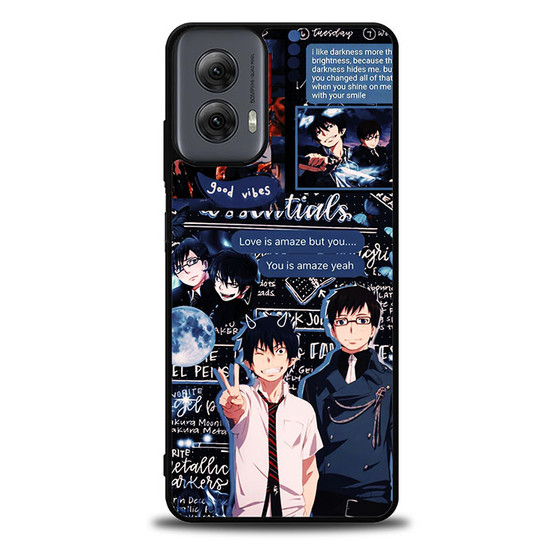 Blue Exorcist Quotes Motorola Moto G Power Case