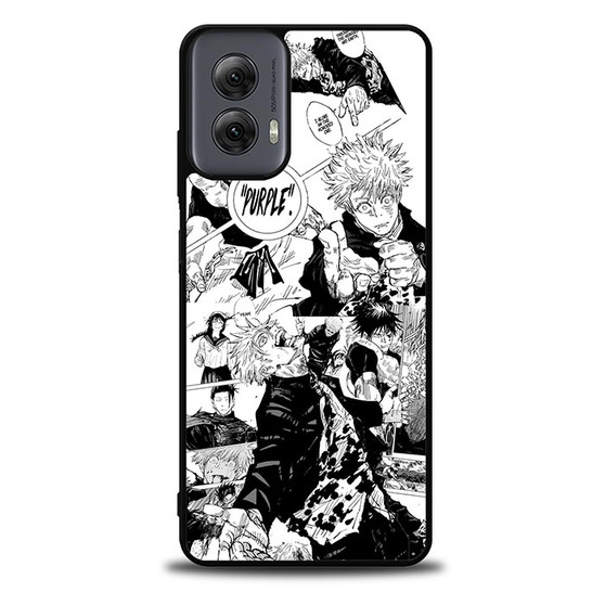 Jujutsu Kaisen Gojo Vs Toji Manga Motorola Moto G Power Case