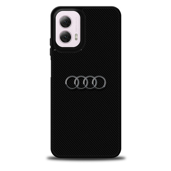 Audi carbon style Motorola Moto G 5G 2024/ Moto G 5G 2025 Case