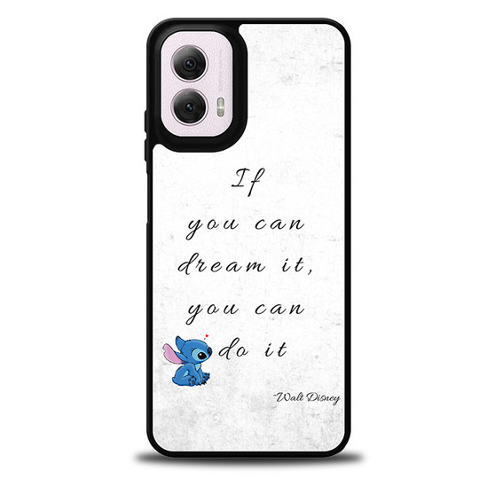 Disney Stitch Quotes Motorola Moto G 5G 2024/ Moto G 5G 2025 Case