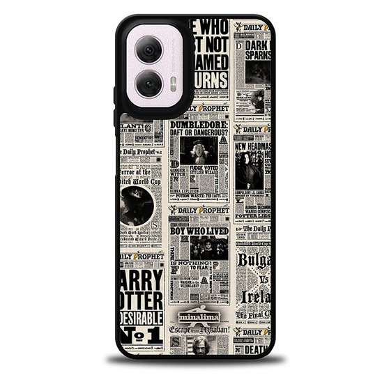 Harry potter daily prophet news Motorola Moto G 5G 2024/ Moto G 5G 2025 Case