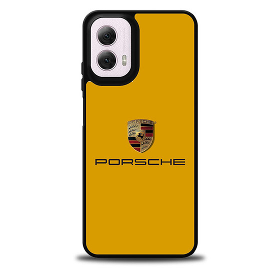 Porsche yellow Motorola Moto G 5G 2024/ Moto G 5G 2025 Case