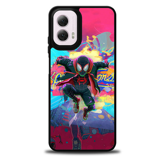 Spiderman Across the Spider Verse Miles Morales in Gravity Motorola Moto G 5G 2024/ Moto G 5G 2025 Case