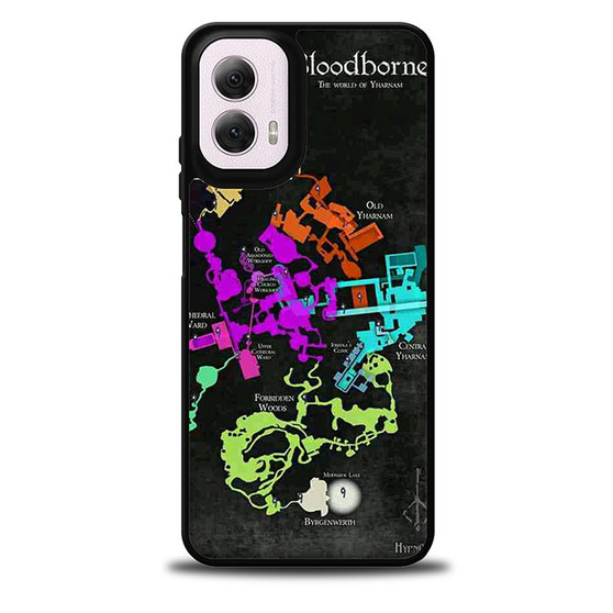 Bloodborne maps Motorola Moto G 5G 2024/ Moto G 5G 2025 Case