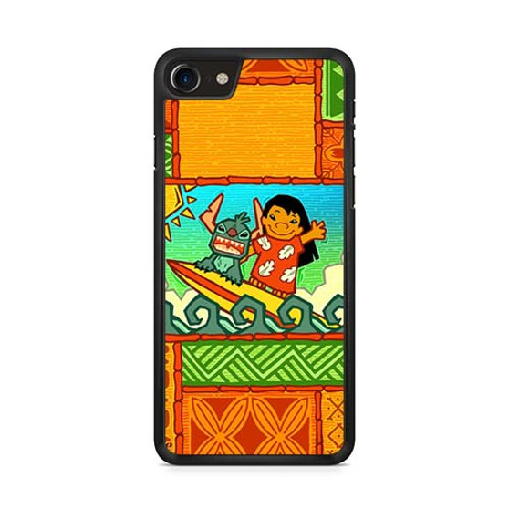 Lilo And Stitch Hawaiian Art iPhone 8 | iPhone 8 Plus Case