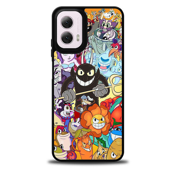 Cuphead All Boss 2 Motorola Moto G 5G 2024/ Moto G 5G 2025 Case