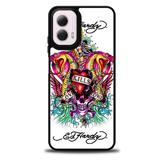 ed hardy kills love slowly Motorola Moto G 5G 2024/ Moto G 5G 2025 Case