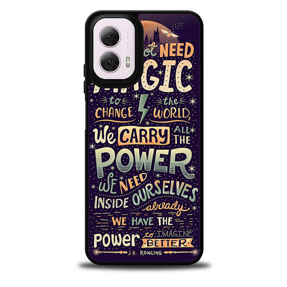 J.K. Rowling Quotes Motorola Moto G 5G 2024/ Moto G 5G 2025 Case