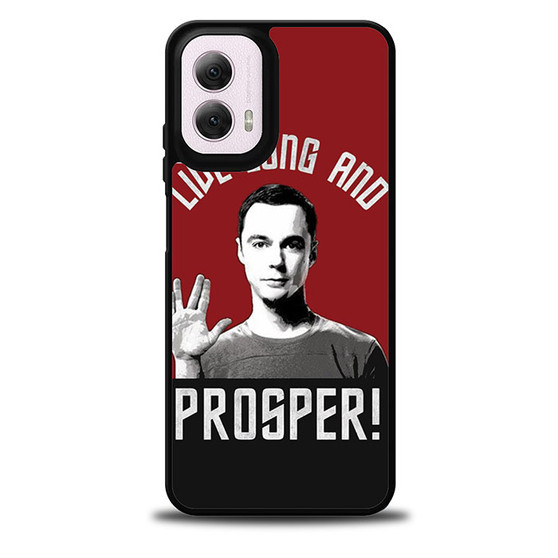 Live Long And Prosper Star trek the big bang theory Motorola Moto G 5G 2024/ Moto G 5G 2025 Case