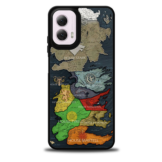Map of Game of Thrones Motorola Moto G 5G 2024/ Moto G 5G 2025 Case
