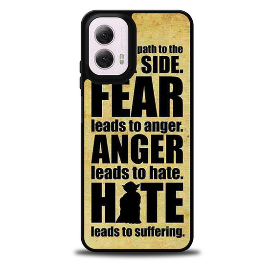 Master Yoda Quotes Motorola Moto G 5G 2024/ Moto G 5G 2025 Case
