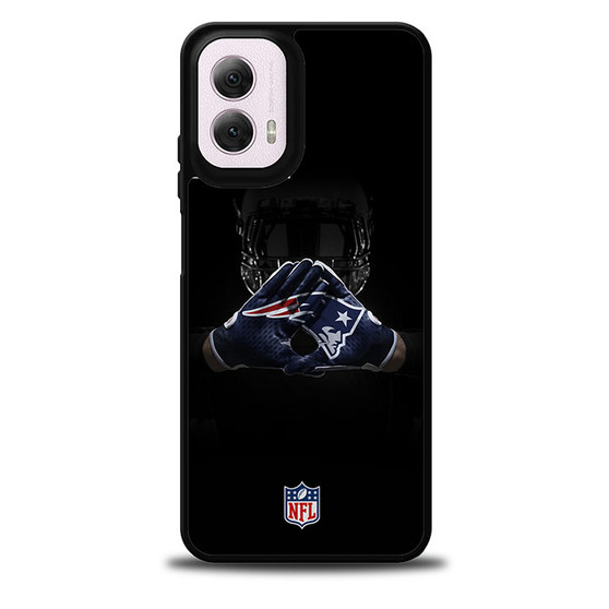 New England Patriots American football Gloves Motorola Moto G 5G 2024/ Moto G 5G 2025 Case