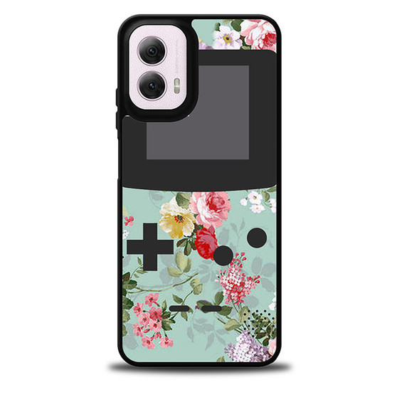 original floral gameboy Motorola Moto G 5G 2024/ Moto G 5G 2025 Case