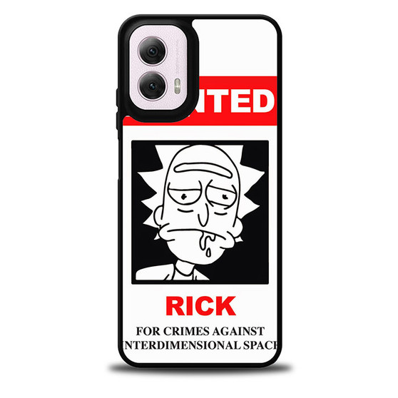 Rick And Morty Rick wanted Motorola Moto G 5G 2024/ Moto G 5G 2025 Case