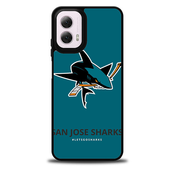 San Jose Sharks Lets Go Motorola Moto G 5G 2024/ Moto G 5G 2025 Case