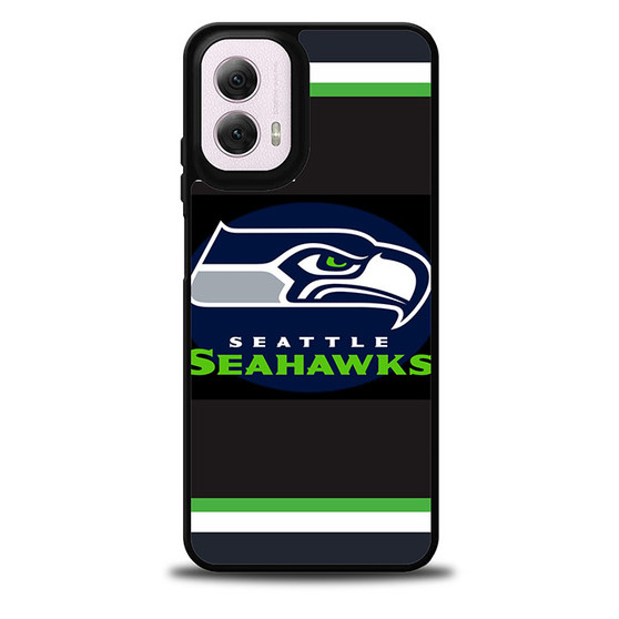 Seattle seahawks logo green strip Motorola Moto G 5G 2024/ Moto G 5G 2025 Case