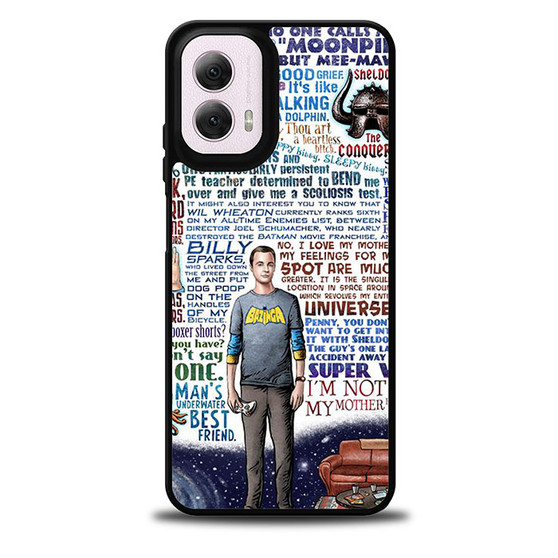 The Big Bang Theory Sheldon cooper Motorola Moto G 5G 2024/ Moto G 5G 2025 Case