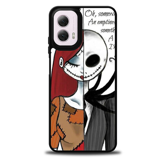 The Nightmare Before Christmas quotes Motorola Moto G 5G 2024/ Moto G 5G 2025 Case
