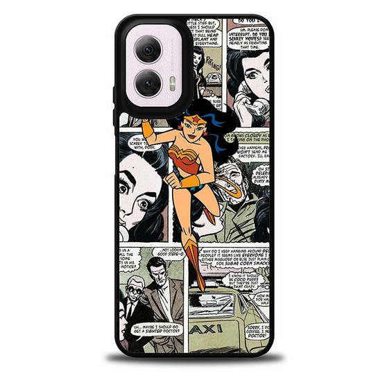 Wonder Woman in Comic Motorola Moto G 5G 2024/ Moto G 5G 2025 Case