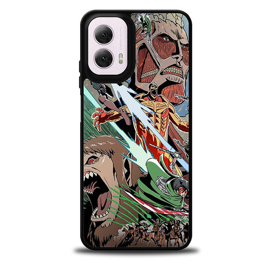 Attack on Titan Charge Motorola Moto G 5G 2024/ Moto G 5G 2025 Case