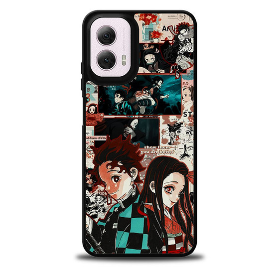 Demon Slayer Tanjiro and Nezuko Motorola Moto G 5G 2024/ Moto G 5G 2025 Case