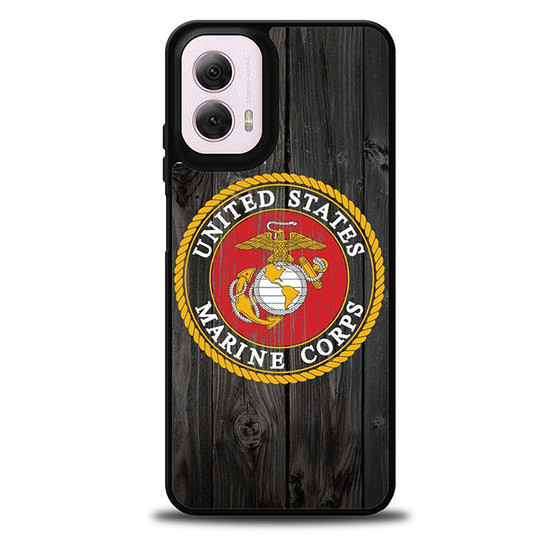 US Marine Corps in Wood Art Motorola Moto G 5G 2024/ Moto G 5G 2025 Case