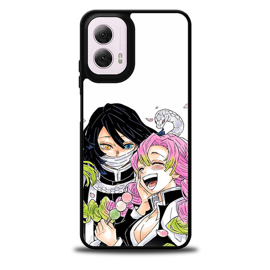 Demon Slayer Mitsuri Kanroji And Obanai Motorola Moto G 5G 2024/ Moto G 5G 2025 Case