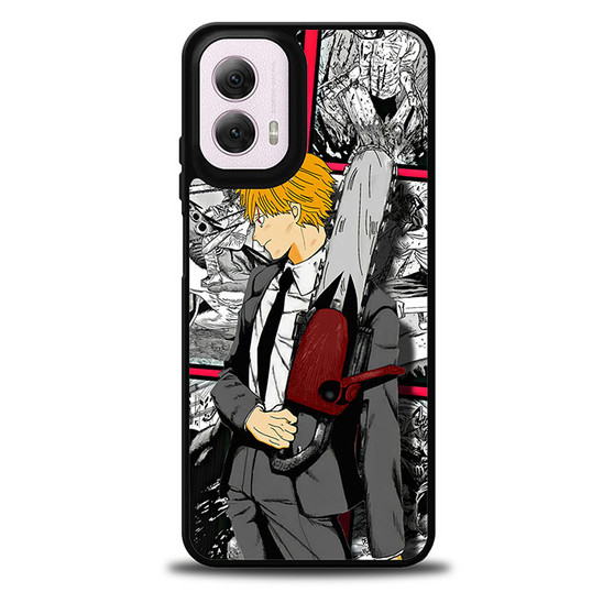 Denji in Comic Art Motorola Moto G 5G 2024/ Moto G 5G 2025 Case