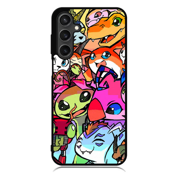 Digimon cute collage Samsung Galaxy A55 Case