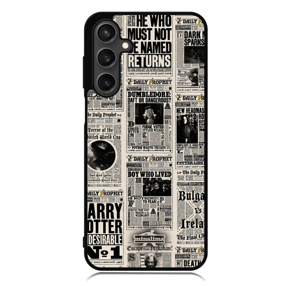 Harry potter daily prophet news Samsung Galaxy A55 Case