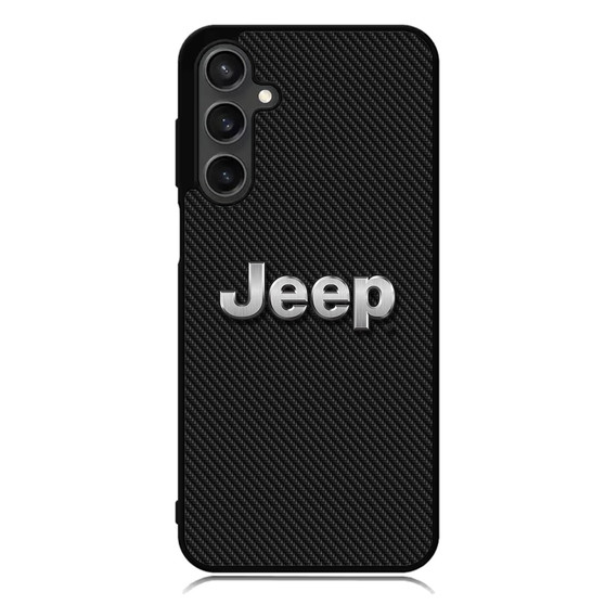 Jeep carbon style Samsung Galaxy A55 Case