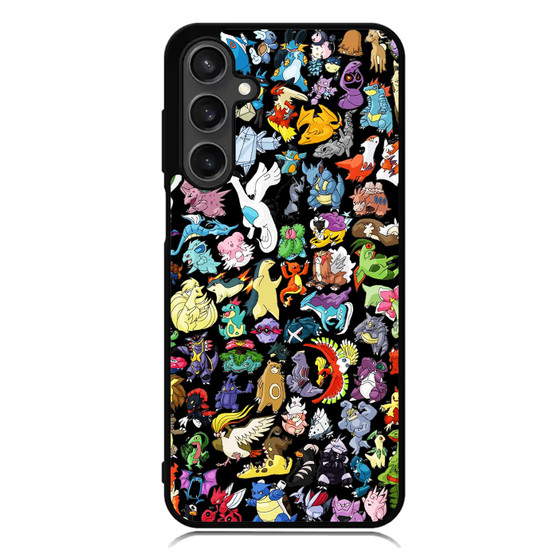 Pokemon collage 1 Samsung Galaxy A55 Case