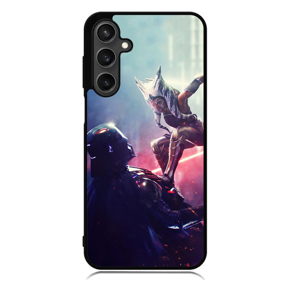 Star Wars Ahsoka Tano Vs Vader Samsung Galaxy A55 Case