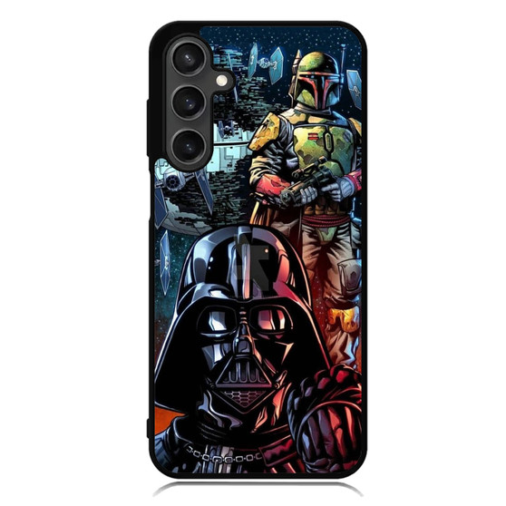 Star wars Darth Vader and Boba Fett Samsung Galaxy A55 Case