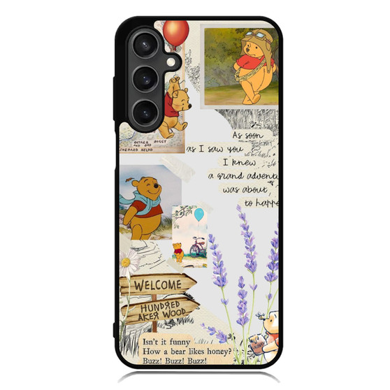 Winnie the pooh cute story Samsung Galaxy A55 Case