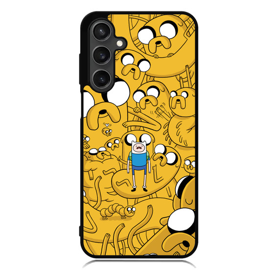 Adventure Time Jake Collage Samsung Galaxy A55 Case