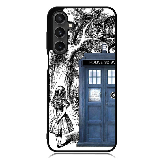 alice tardis sketch Samsung Galaxy A55 Case