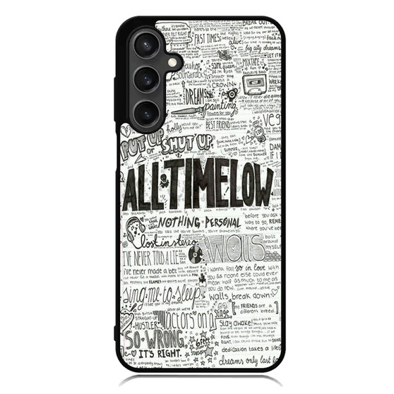 All Time Low Lyrics Samsung Galaxy A55 Case