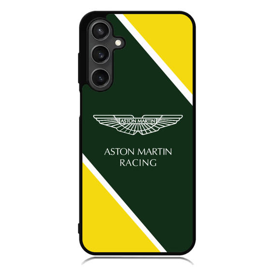 Aston Martin Yellow Dark Green Samsung Galaxy A55 Case