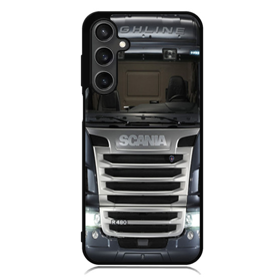 black scania truck Samsung Galaxy A55 Case