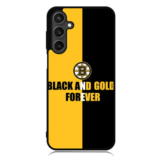 Boston Bruins Black And Gold Forever Samsung Galaxy A55 Case