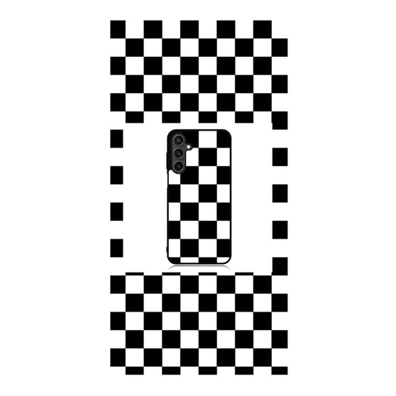 Checkerboard Distortion Samsung Galaxy A55 Case