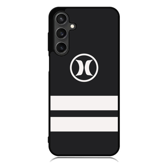 Hurley White Strip Samsung Galaxy A55 Case