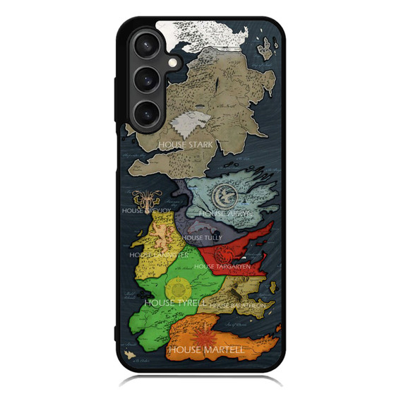 Map of Game of Thrones Samsung Galaxy A55 Case