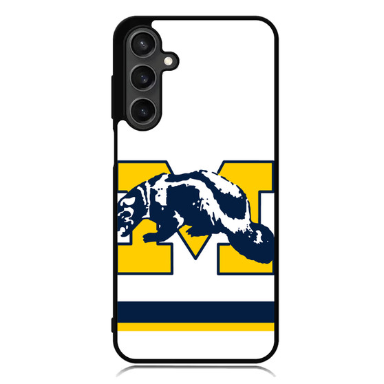 Michigan Wolverines 1 Samsung Galaxy A55 Case