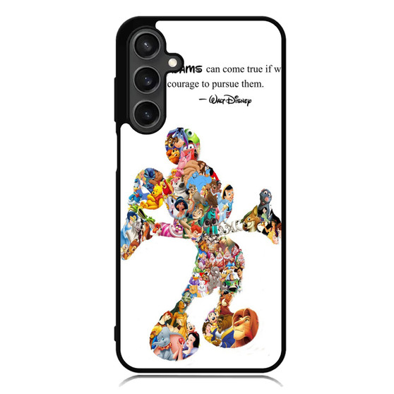 Mickey Mouse Character Montage Samsung Galaxy A55 Case